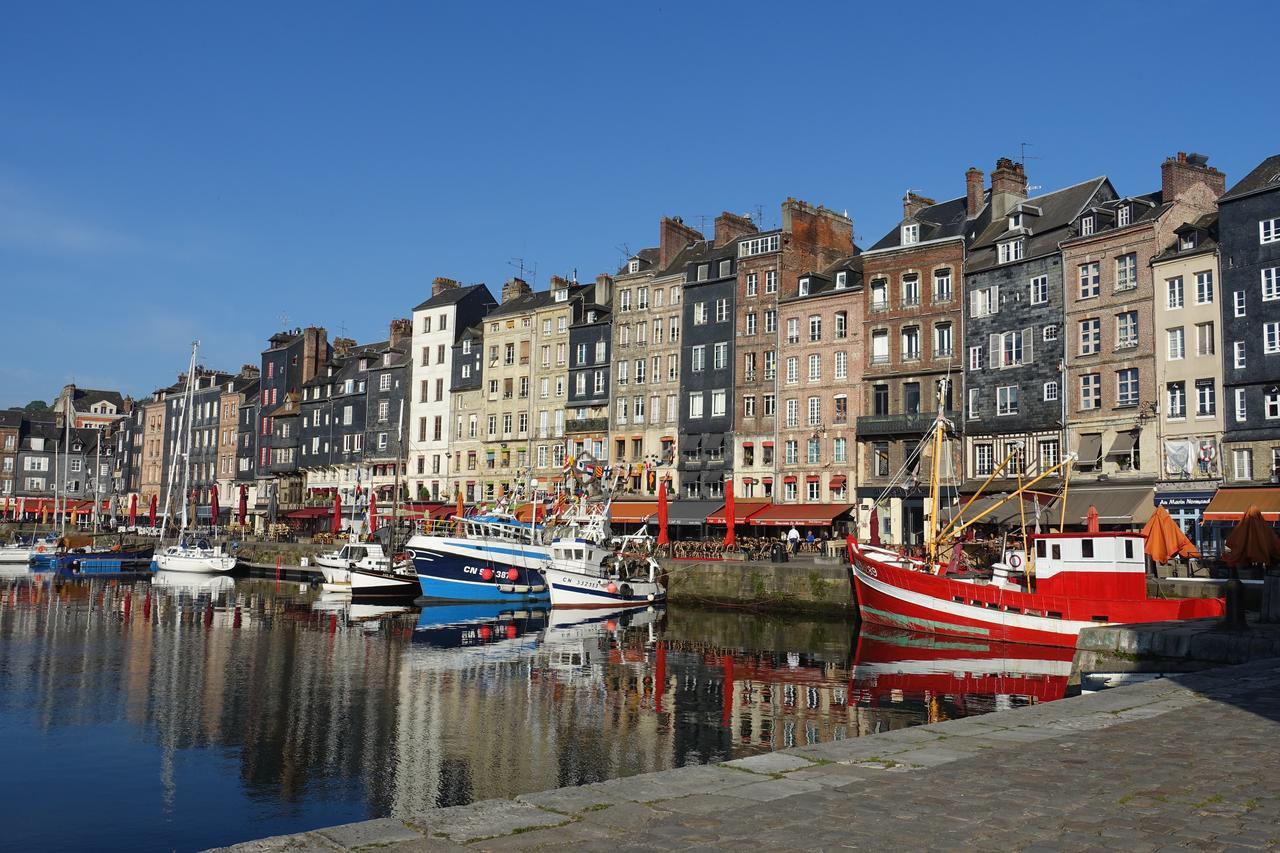 Apartamento Armonui Honfleur Centre Historique Exterior foto